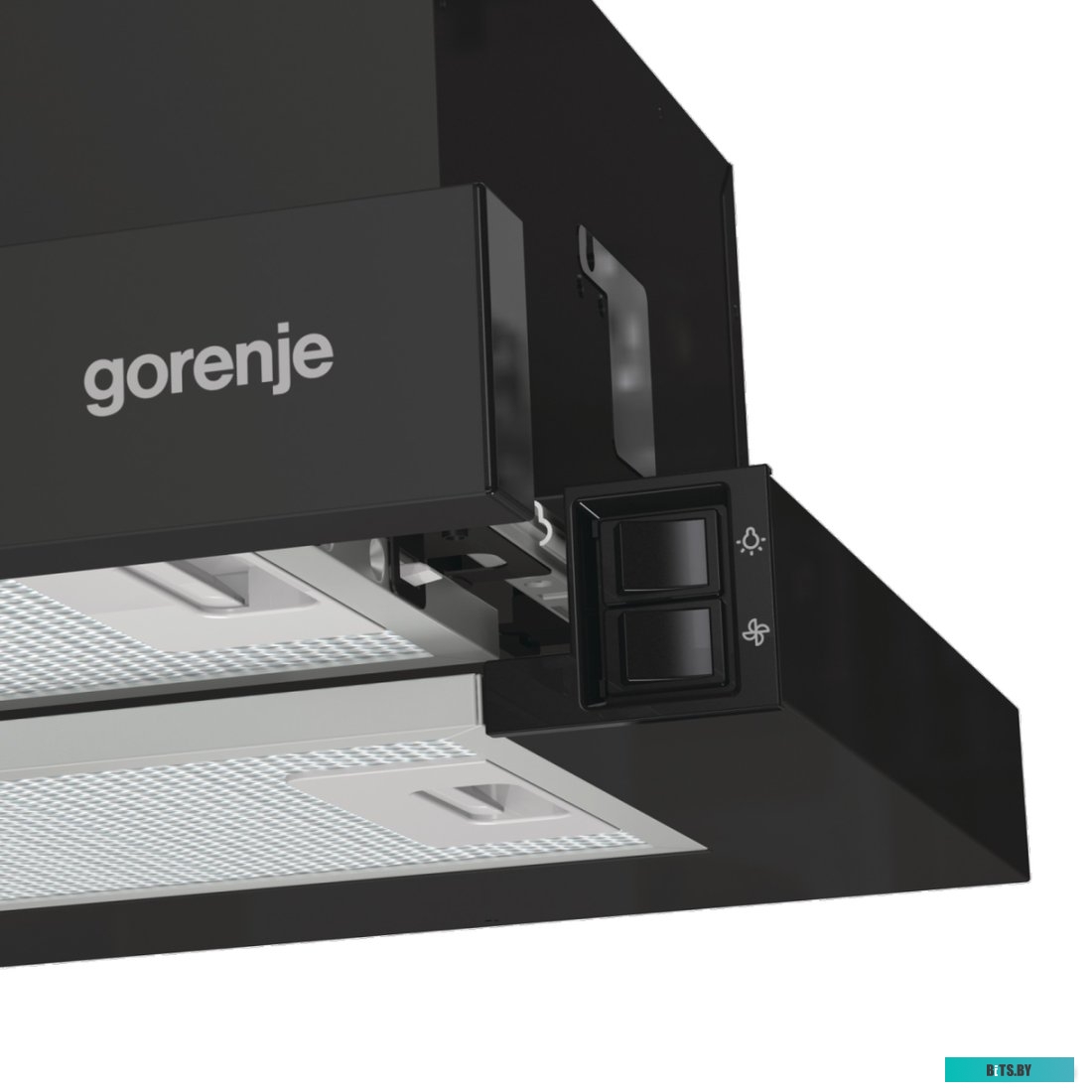 TH606E4B Встраиваемая вытяжка Gorenje TH606E4B, управление кнопочное, черный