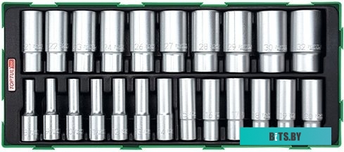 Набор торцевых головок Toptul GTB2305 (23 предмета)