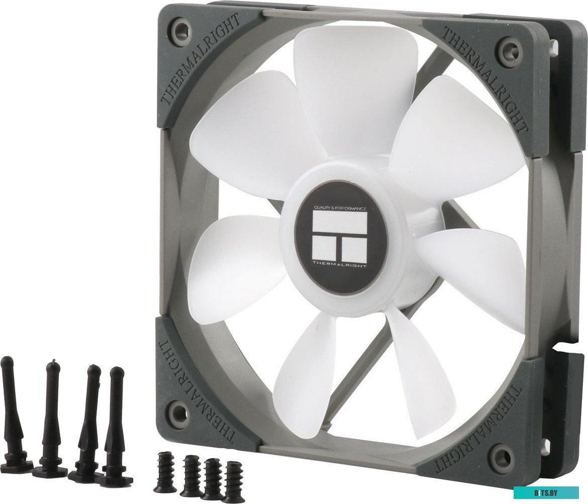 TL-R12-B Вентилятор Thermalright TL-R12-B 120x120x25mm черный 4-pin 15-23dB 135gr Ret
