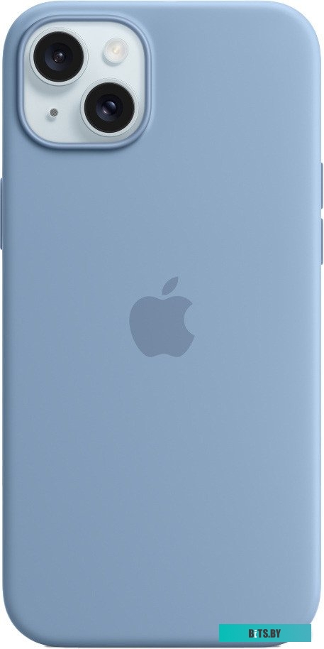 Apple MagSafe Silicone Case для iPhone 15 Plus (зимний синий)
