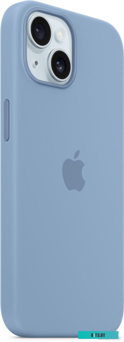 Apple MagSafe Silicone Case для iPhone 15 Plus (зимний синий)