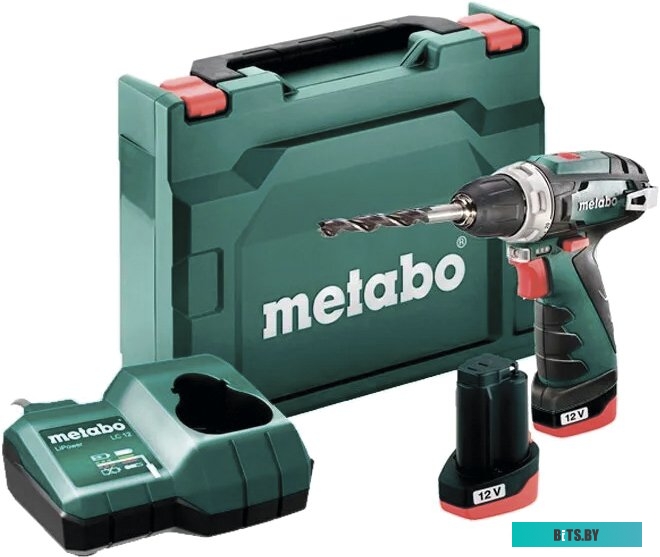 Дрель-шуруповерт Metabo BS Basic 600984500 (с 2-мя АКБ, кейс)
