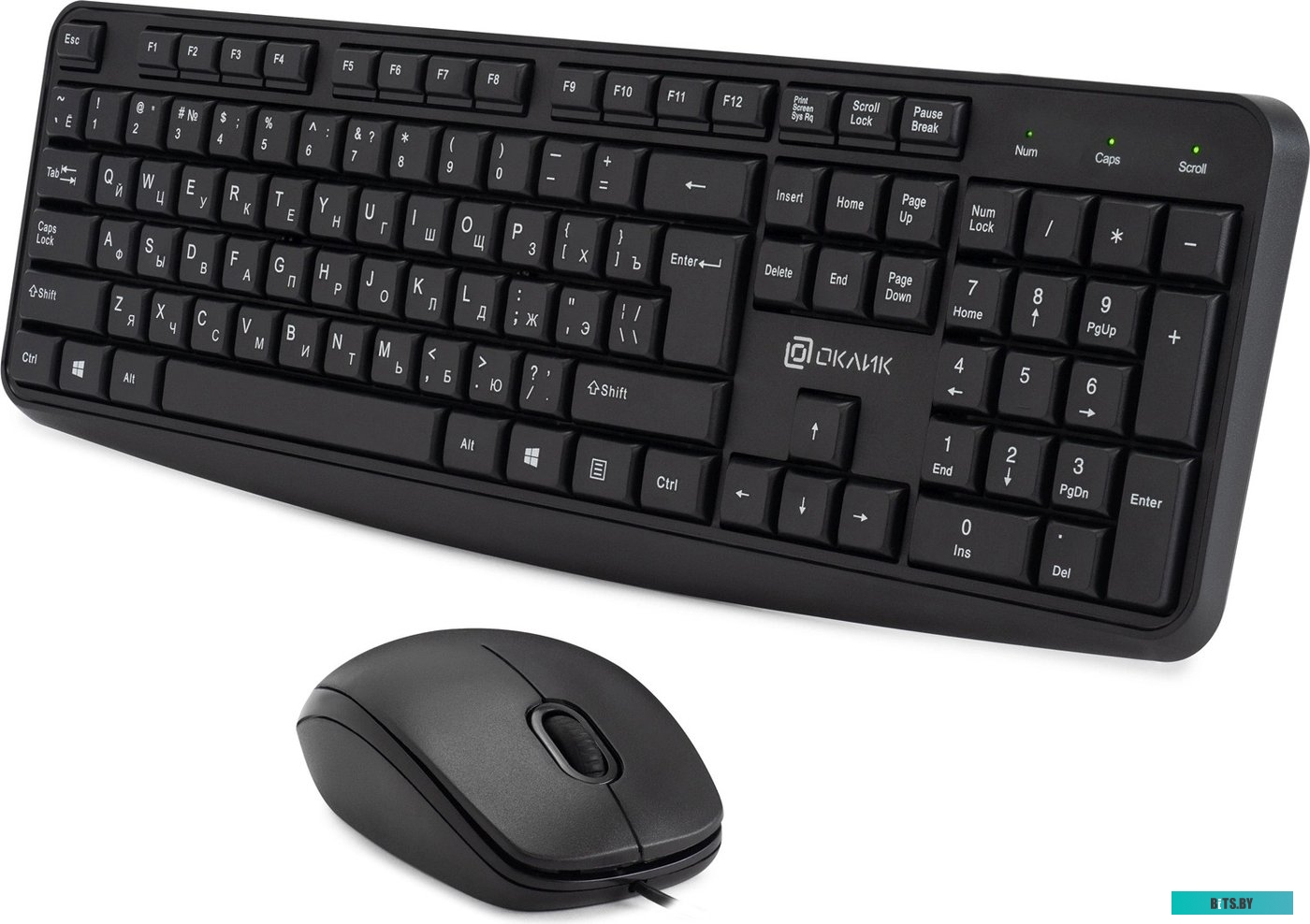 Комплект клавиатура+мышь Oklick S603 S603