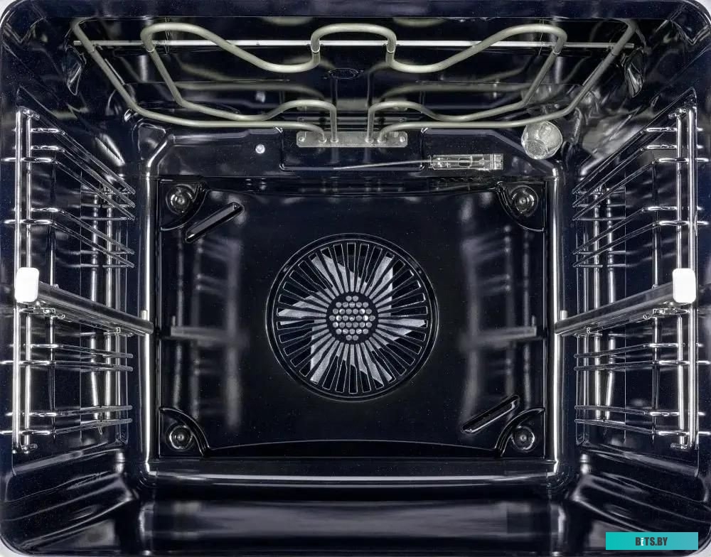 KSO 610 X Электрический духовой шкаф Kuppersberg/ 60 см, 80 л, High-Tech, 10 режимов, ПАР, Soft Close, телескопические направляющие, черный/нержавеюща