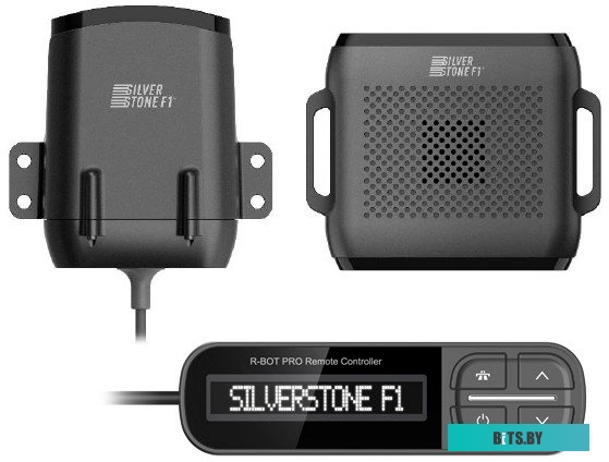 R-BOT-PRO Радар-детектор Silverstone F1 R-BOT PRO GPS приемник черный