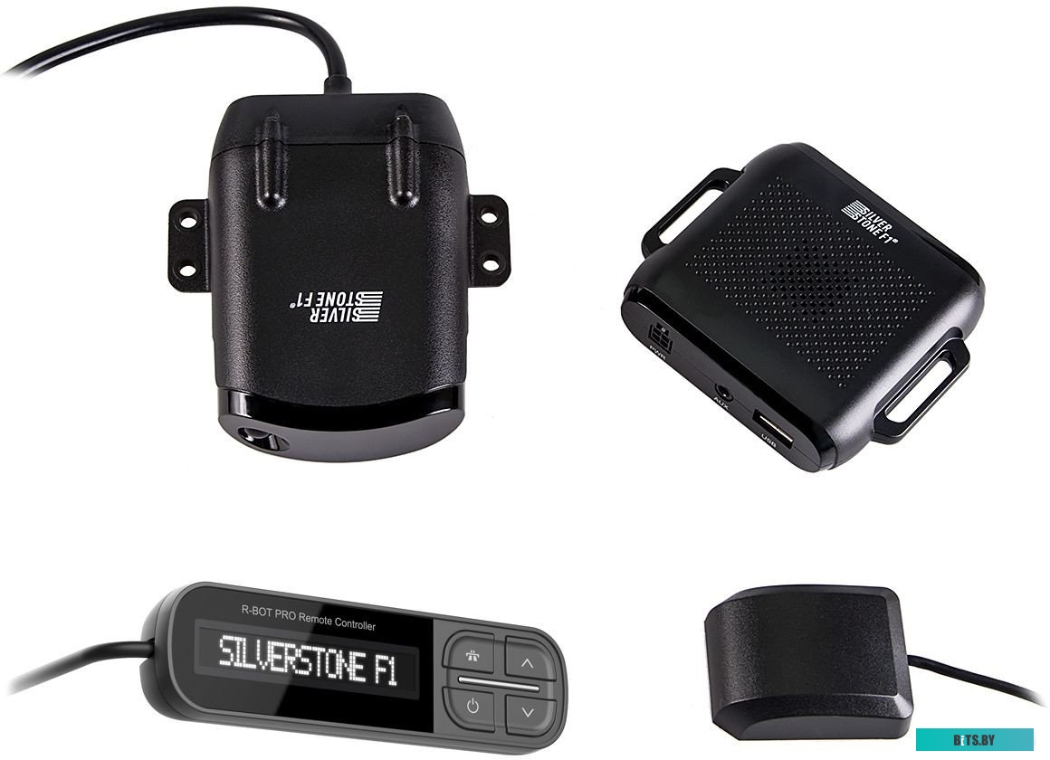 R-BOT-PRO Радар-детектор Silverstone F1 R-BOT PRO GPS приемник черный