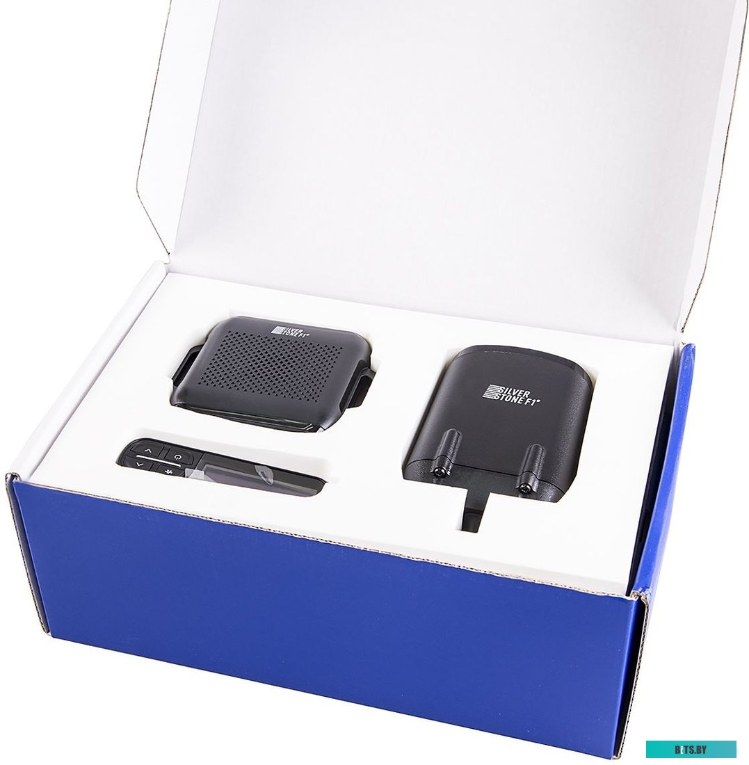 R-BOT-PRO Радар-детектор Silverstone F1 R-BOT PRO GPS приемник черный