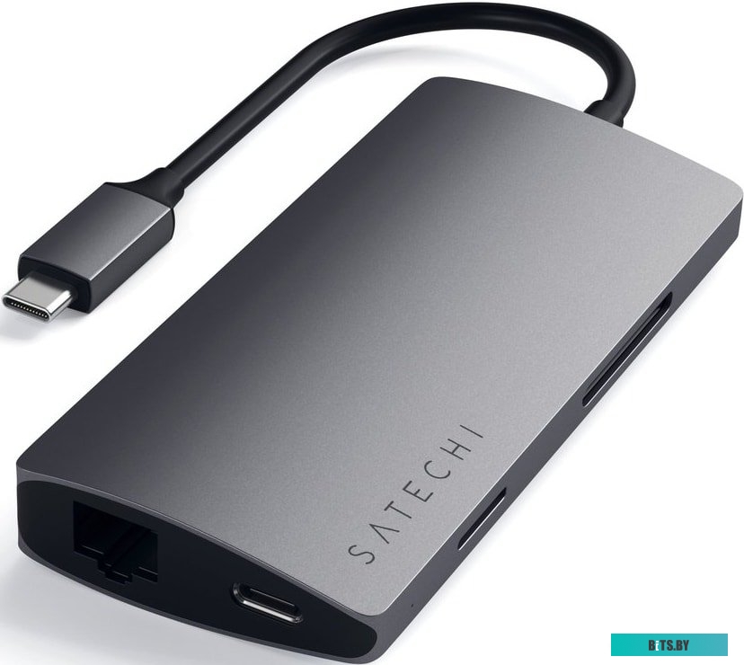ST-TCMA2M USB-концентратор Satechi Aluminum Multi-Port Adapter V2 Цвет серый космос