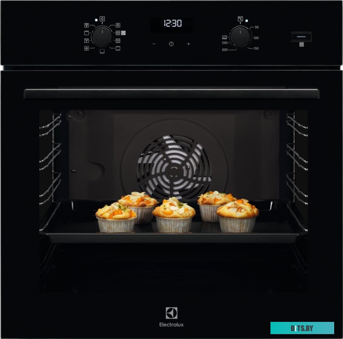 EOD5C71Z Встраиваемый духовой шкаф/ Встраиваемый духовой шкаф с паром, 60 см, каталитическая очистка, 72 л, 9 режимов, черный цвет