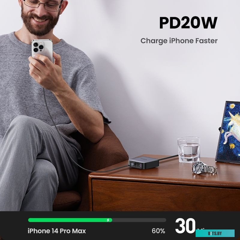 Зарядное устройство UGREEN CD328 90928