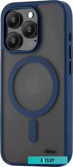 uBear Cloud Mag для iPhone 15 Pro (синий)