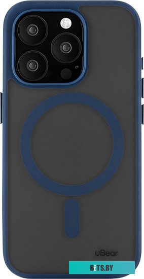 uBear Cloud Mag для iPhone 15 Pro (синий)