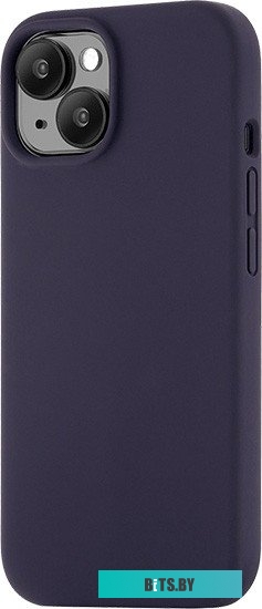 uBear Touch Mag для iPhone 15 (темно-фиолетовый)