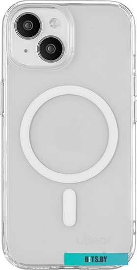 uBear Real Mag для iPhone 15 (прозрачный)