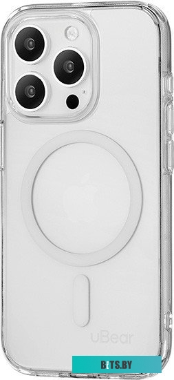 uBear Real Mag для iPhone 15 Pro (прозрачный)