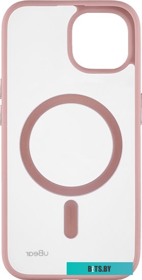 uBear Cloud Mag для iPhone 15 (розовый)