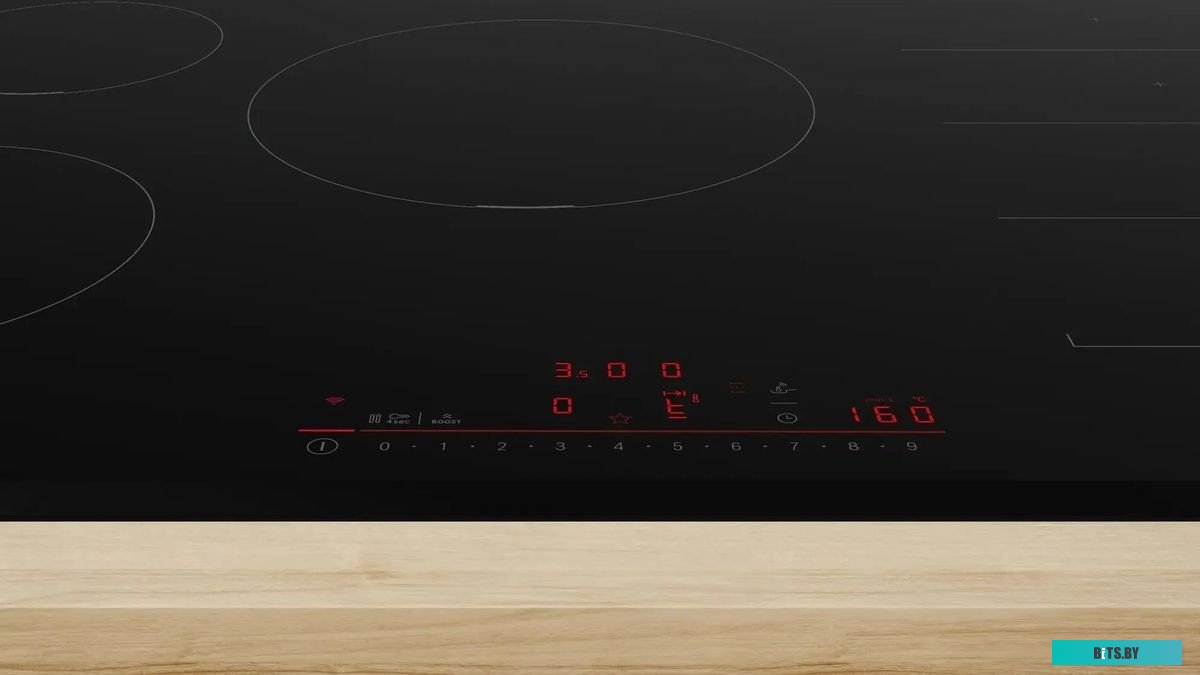 PXV831HC1E Индукционная варочная панель Bosch Serie 6 PXV831HC1E,  независимая,  черный