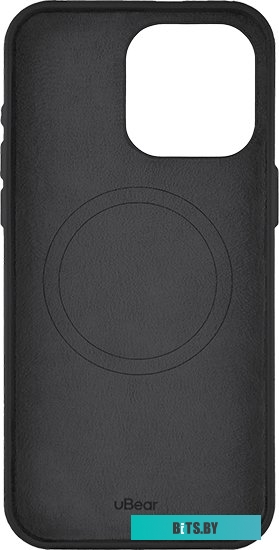uBear Capital Leather для iPhone 15 Pro Max (черный)