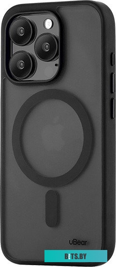 uBear Cloud Mag для iPhone 15 Pro (черный)
