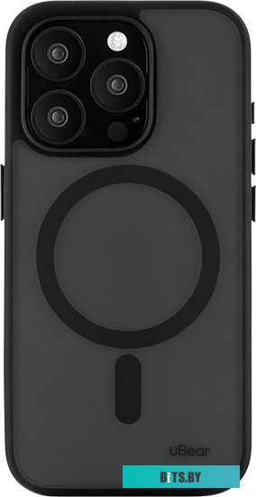 uBear Cloud Mag для iPhone 15 Pro (черный)