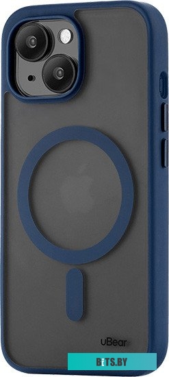 uBear Cloud Mag для iPhone 15 (синий)