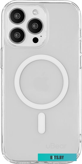 uBear Real Mag для iPhone 15 Pro Max (прозрачный)