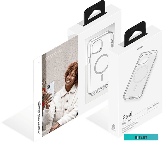 uBear Real Mag для iPhone 15 Pro Max (прозрачный)