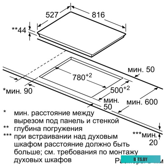 PKM875DP1D Варочная поверхность Bosch Serie 8 PKM875DP1D черный