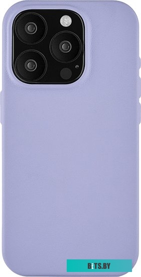 uBear Capital Leather для iPhone 15 Pro (лавандовый)