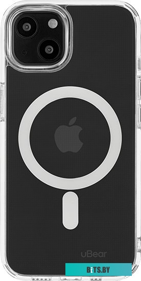 uBear Real Mag Case для iPhone 13 (прозрачный)