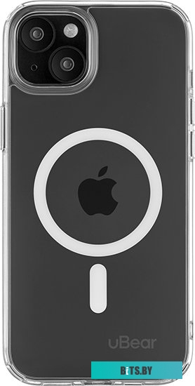 uBear Real Mag для iPhone 15 Plus (прозрачный)
