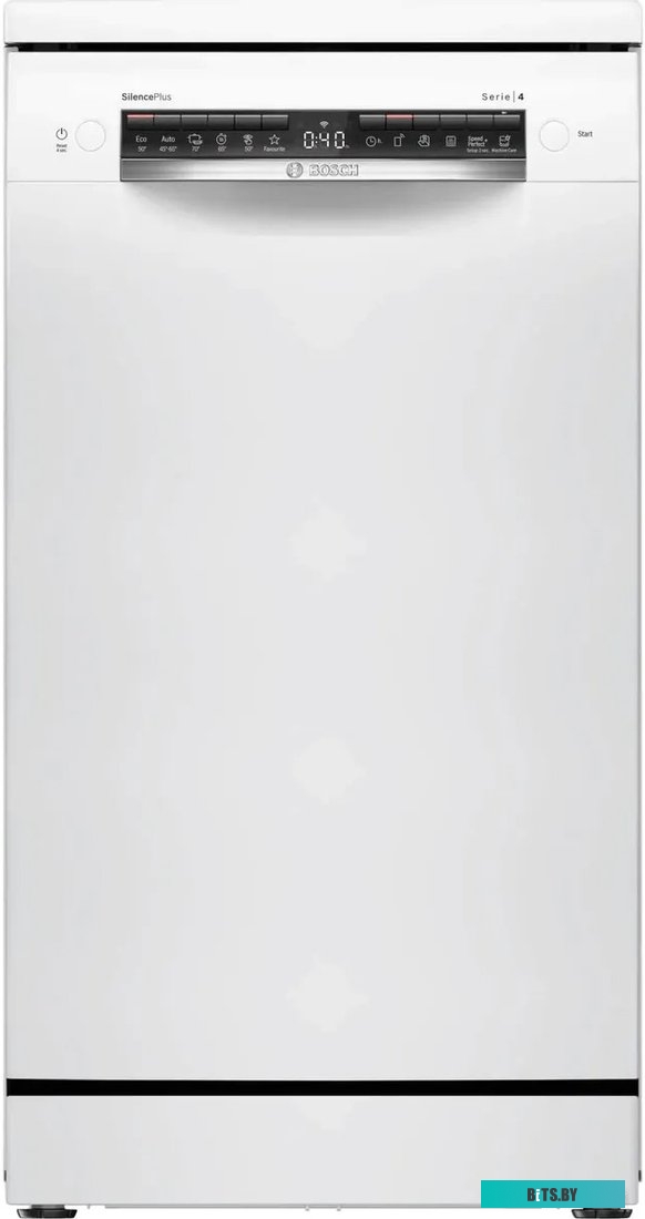 SPS4EMW24E Посудомоечная машина Bosch SPS4EMW24E,  узкая, напольная, 45см, загрузка 10 комплектов, белая