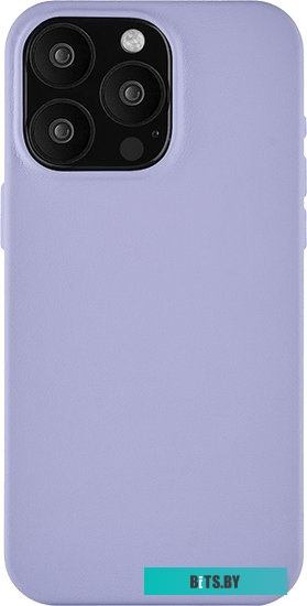 uBear Capital Leather для iPhone 15 Pro Max (лавандовый)