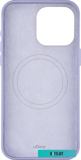 uBear Capital Leather для iPhone 15 Pro Max (лавандовый)