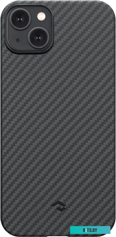 Pitaka MagEZ Case 3 для iPhone 14 Plus (1500D twill, черный/серый)