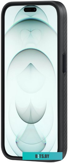 KI1501M Pitaka MagEZ Case 4 для iPhone 15 Plus (1500D twill, черный/серый)