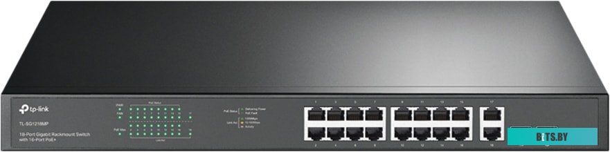 Коммутатор TP-Link TL-SG1218MP