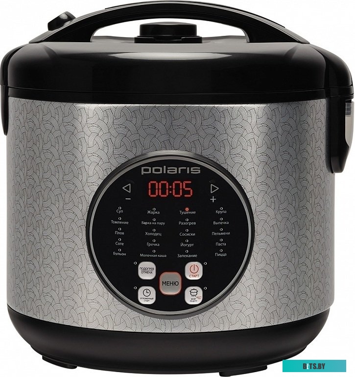 PMC 0365AD Мультиварка POLARIS PMC 0365AD,  550Вт,   серебристый/черный