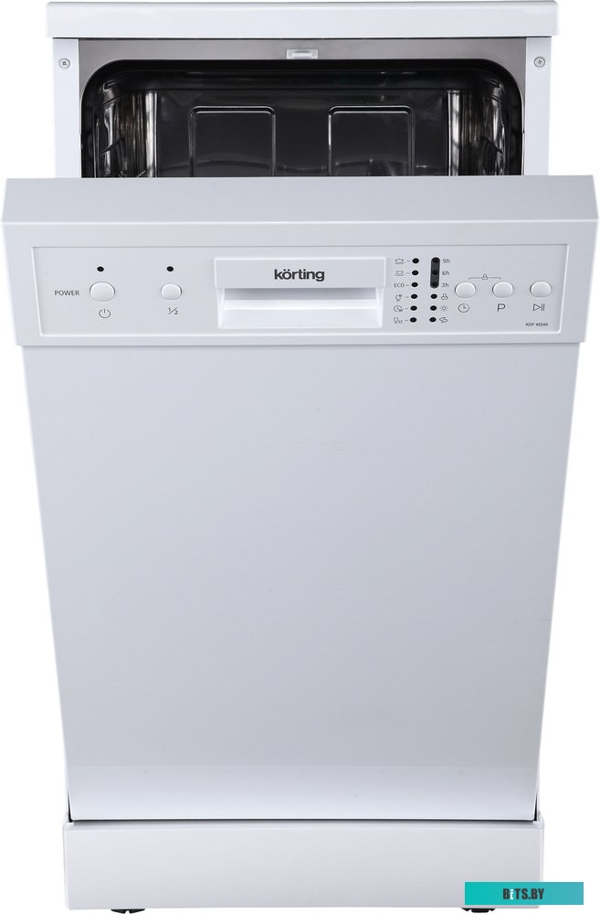 KDF 45240 Посудомоечная машина/ Отдельност., 45 см, А++/A/A, электронное управление, 6 программ: нормальная, ЭКО, стекло, интенсив, 90 мин, быстрая; 1