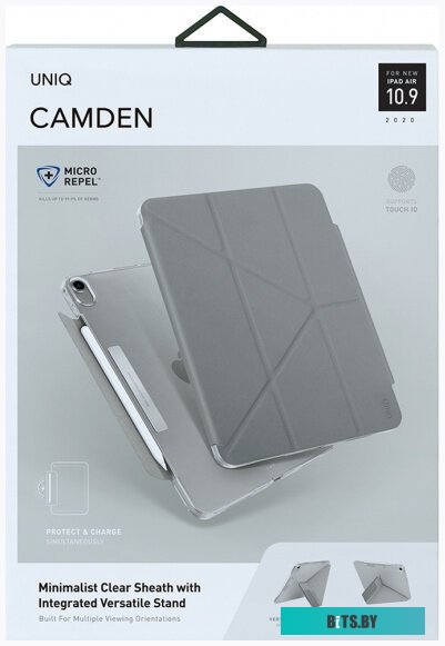 Чехол для планшета Uniq NPDA10.9GAR(2020)-CAMGRY для Apple iiPad Air 10.9 (2020) (серый)