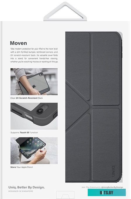 PDP10G(2022)-MOVGRY Uniq PDP10G(2022)-MOVGRY для iPad 10.9 (2022 10th Gen) (серый)