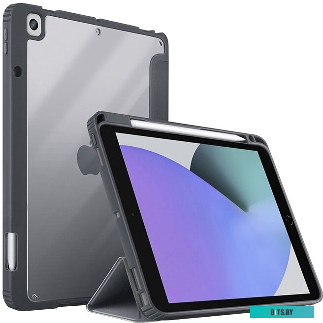 Чехол для планшета Uniq PD10.2GAR-MOVGRY для Apple iPad 10.2 (2019/20/21) (серый)
