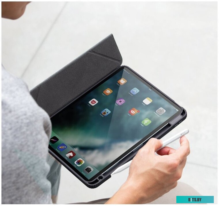 Чехол для планшета Uniq PD10.2GAR-MOVGRY для Apple iPad 10.2 (2019/20/21) (серый)