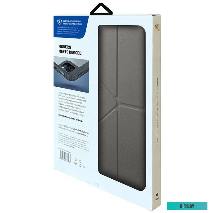 Чехол для планшета Uniq NPDP11(2021)-MOVGRY для Apple iPad Pro 11 (2021) (серый)