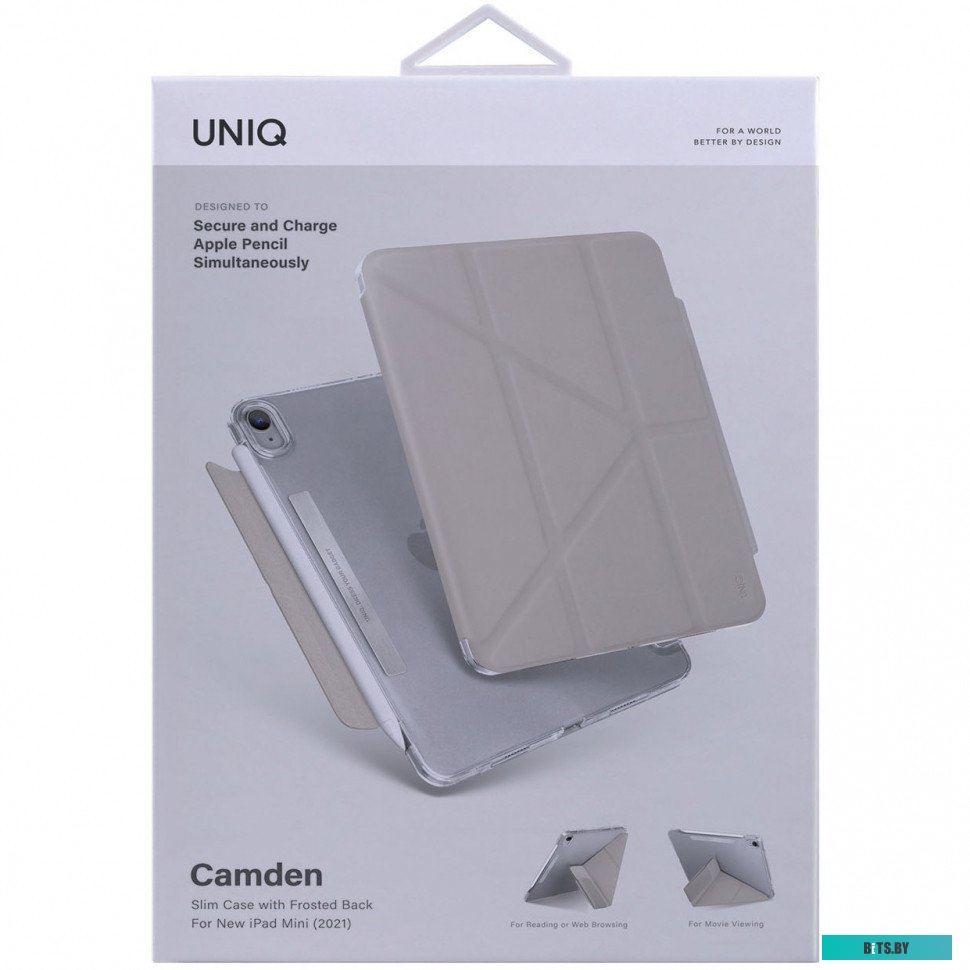 Чехол для планшета Uniq PDM6(2021)-CAMGRY для Apple iPad Mini 6 (2021) (серый)