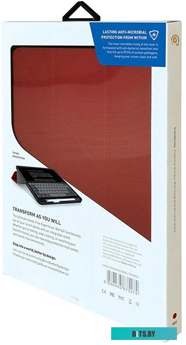 NPDA10.9(2020)-TRIGRED Uniq NPDA10.9(2020)-TRIGRED для iPad Air 10.9 (2022/2020) (красный)