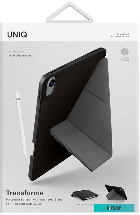 PDP10G(2022)-TRSFBLK Uniq PDP10G(2022)-TRSFBLK для iPad 10.9 (2022 10th Gen) (черный)