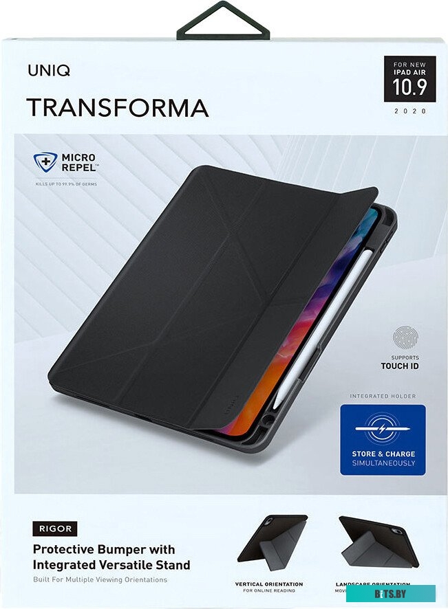 NPDA10.9(2020)-TRIGGRY Uniq Transforma Rigor для iPad Air 10.9 (серый)