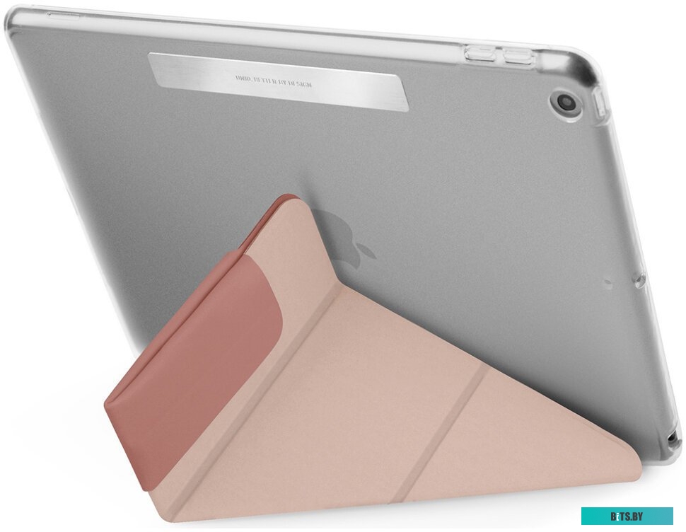 Чехол для планшета Uniq PD10.2GAR-CAMPNK для Apple iPad 10.2 (2019/20/21) (розовый)