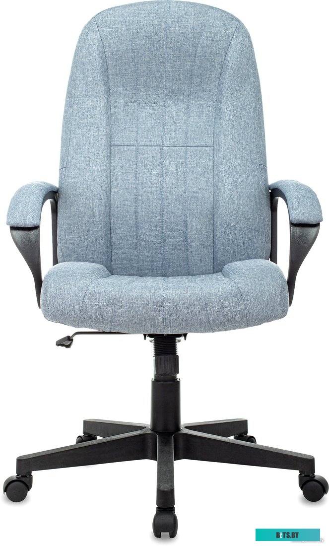 T-898/405-LBLUE Кресло руководителя Бюрократ T-898AXSN светло-голубой 38-405 крестовина пластик